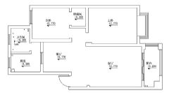 7萬打造105平現(xiàn)代時尚居現(xiàn)代其它裝修圖片