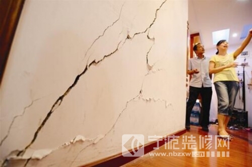 家裝知識(shí)之墻壁裂紋的原因及解決方法
